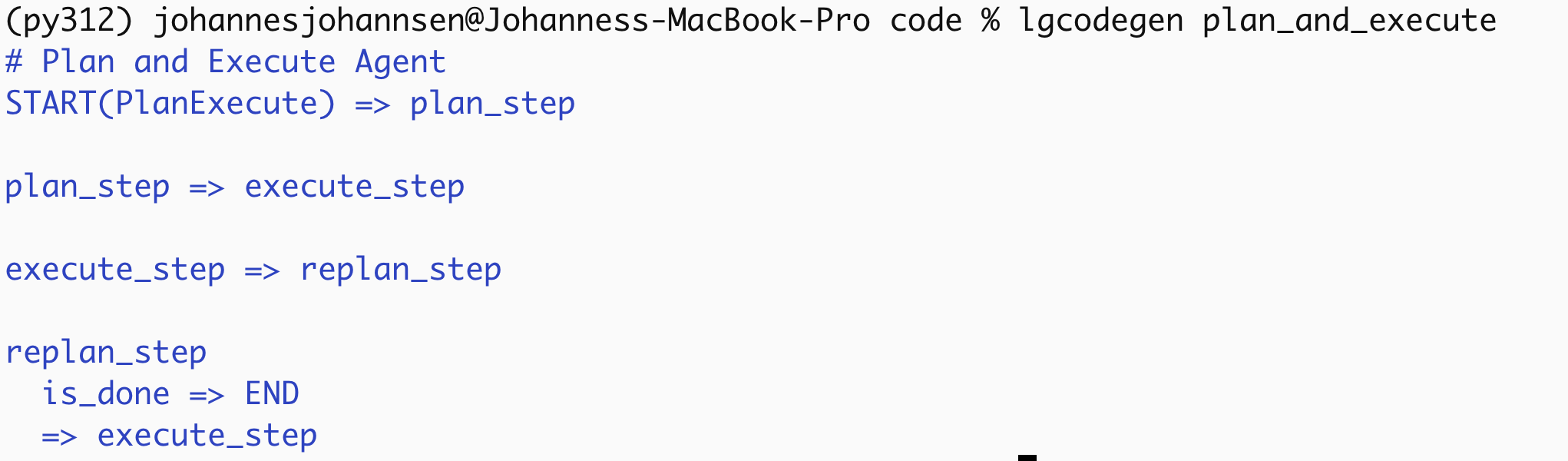 show example